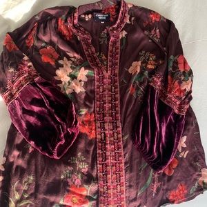 Johnny Was Peasant Blouse